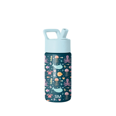 Summit Kids Water Bottle with Straw Lid