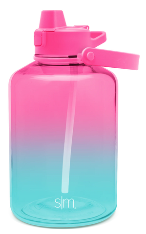 Plastic Summit With Simple Flip Silicone Straw Lid